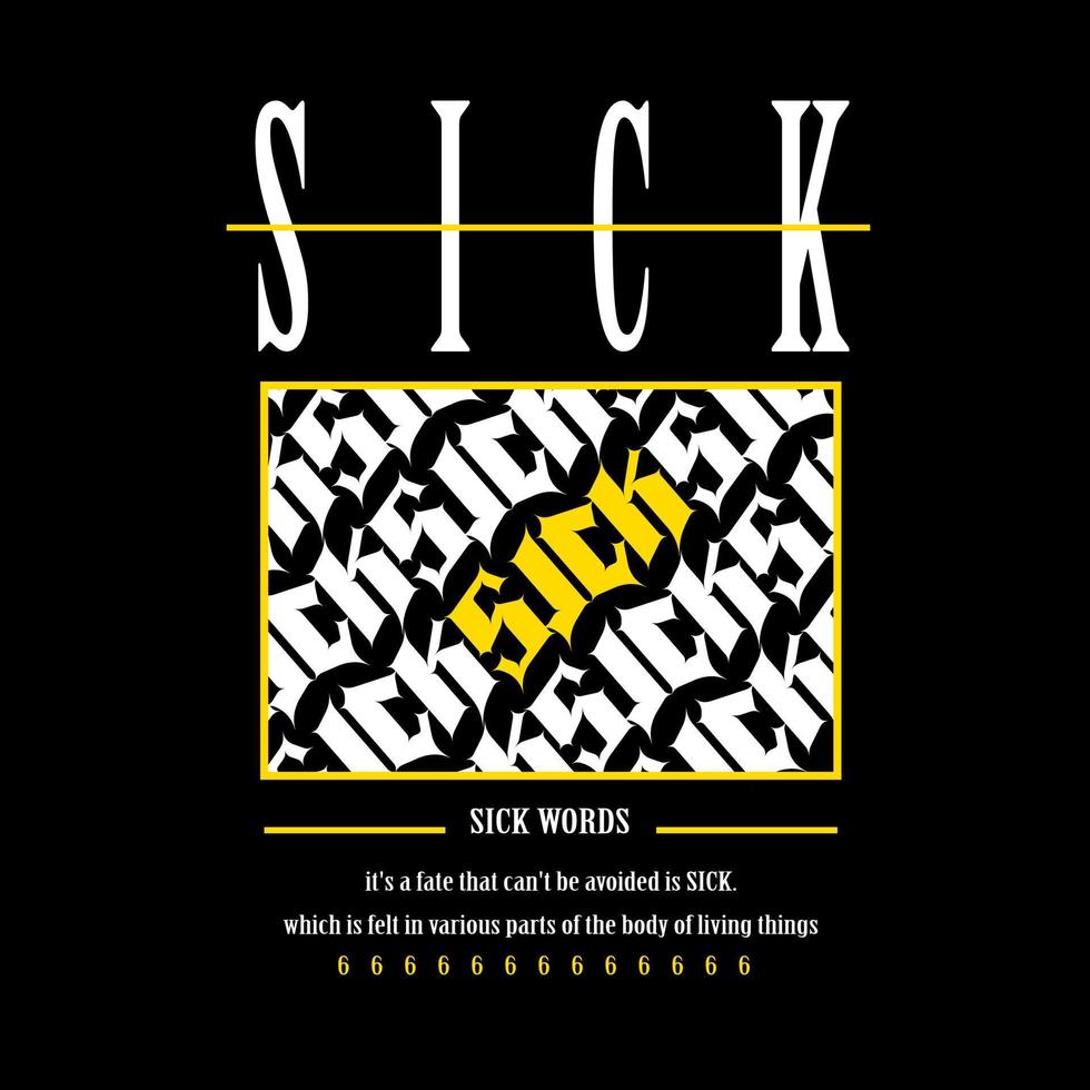 streetwear design typografi design modern vektor