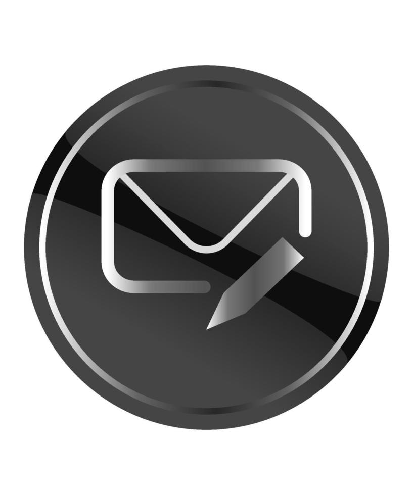 E-Mail-Kommunikation schreiben vektor