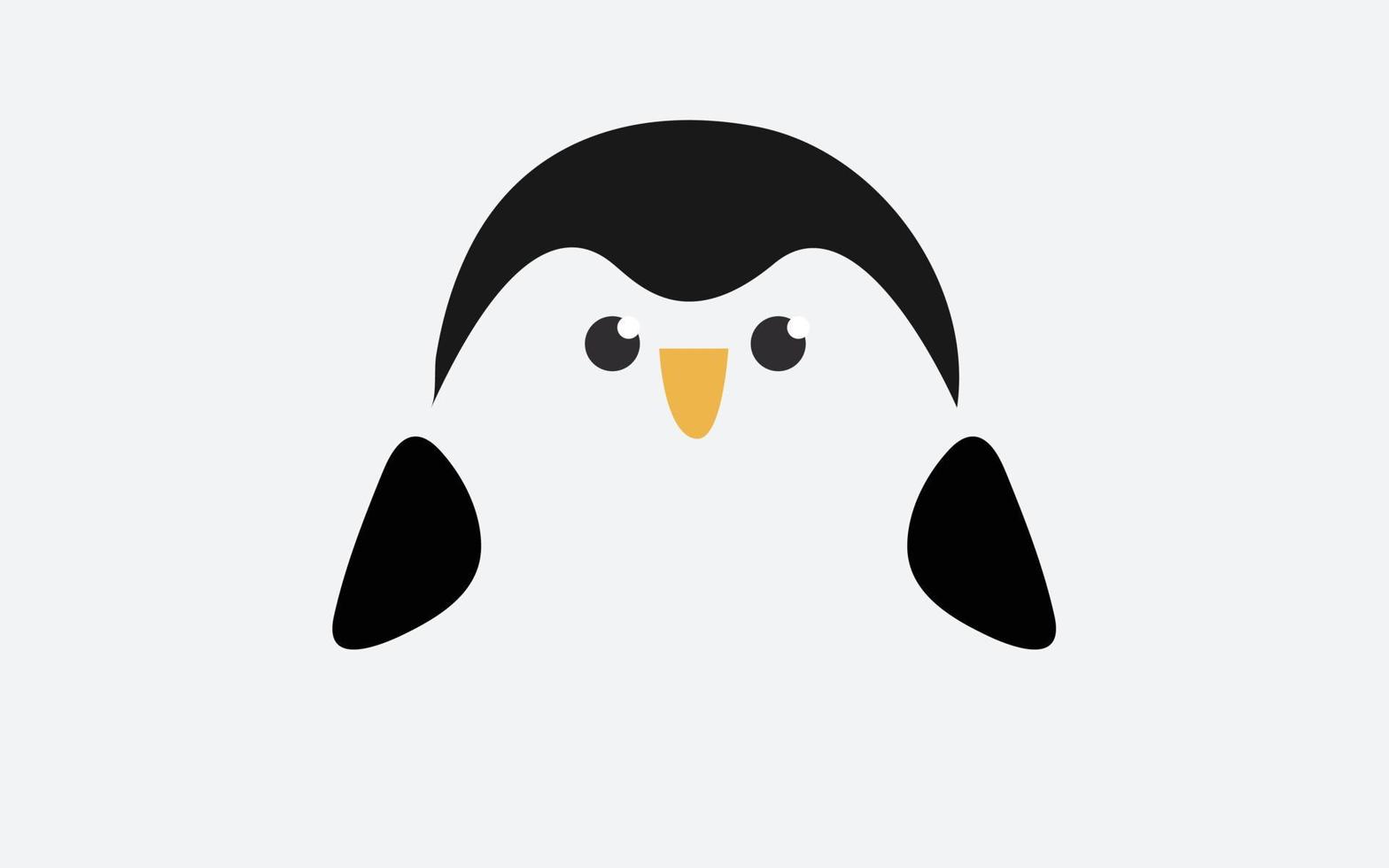 Pinguin-Avatar-Vektor-Illustration vektor