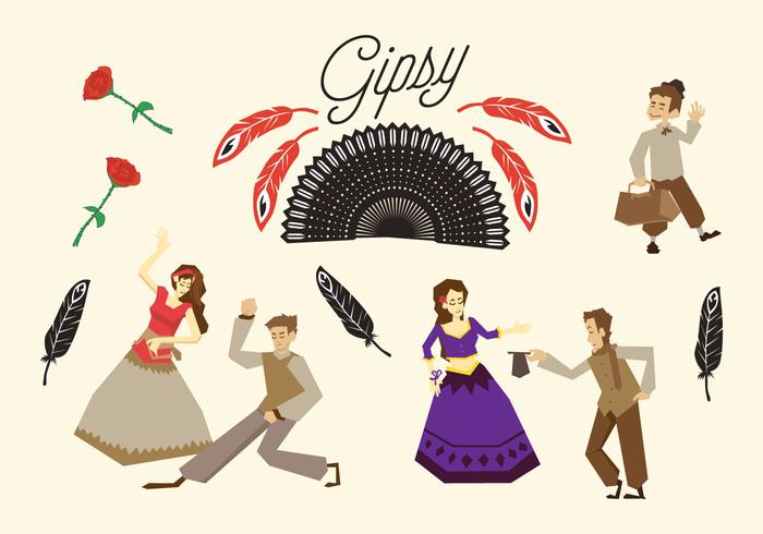 Gratis Gipsy Vector