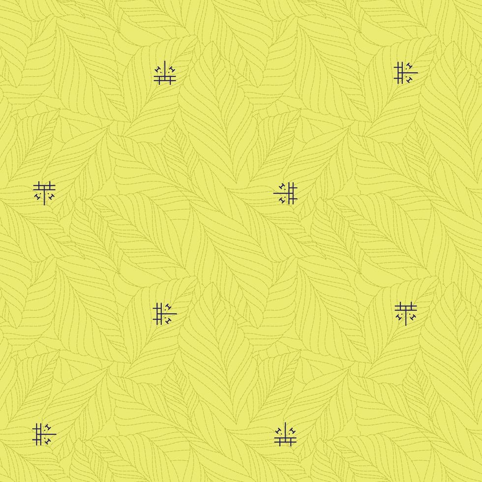 Nahtloses Blumenmuster im Vektor. Wilde Blumen, Blätter, Zweige, Süßigkeiten wiederholen das Muster-Design-Set. Handgemacht. Tapete, Stoff oder Design aus Geschenkpapier. vektor