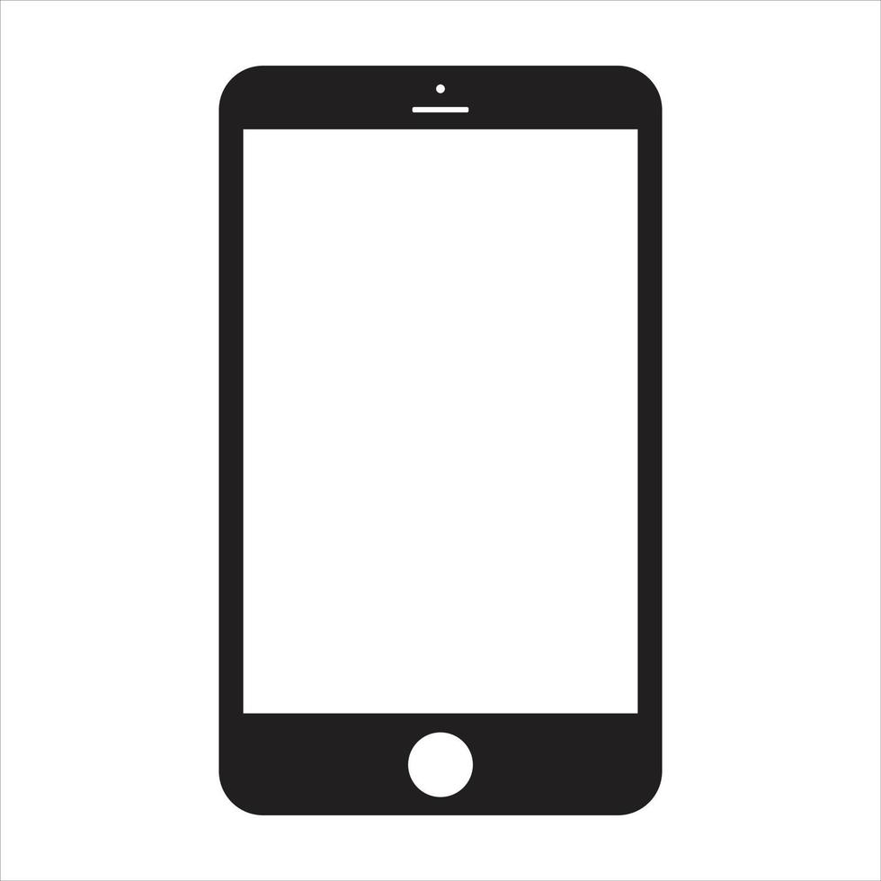 ikon av mobil telefon vektor