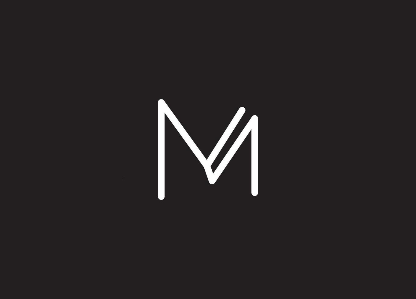 m Logo-Design Firmenlogo vektor