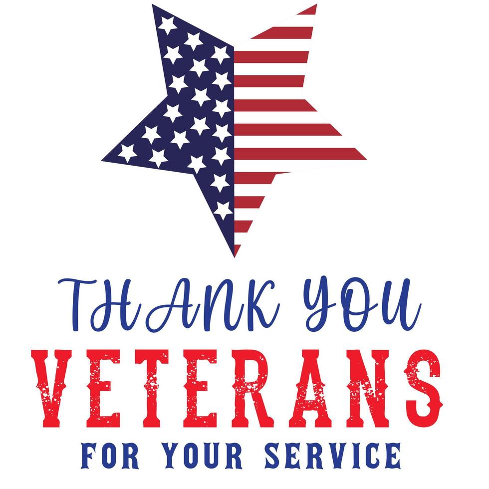 veteraner dag vapenstillestånd dag tacka du vektor design för november nationell Semester i america.national militär familj månad i förenad stater. tacka du för din service på amerikan flagga bakgrund.