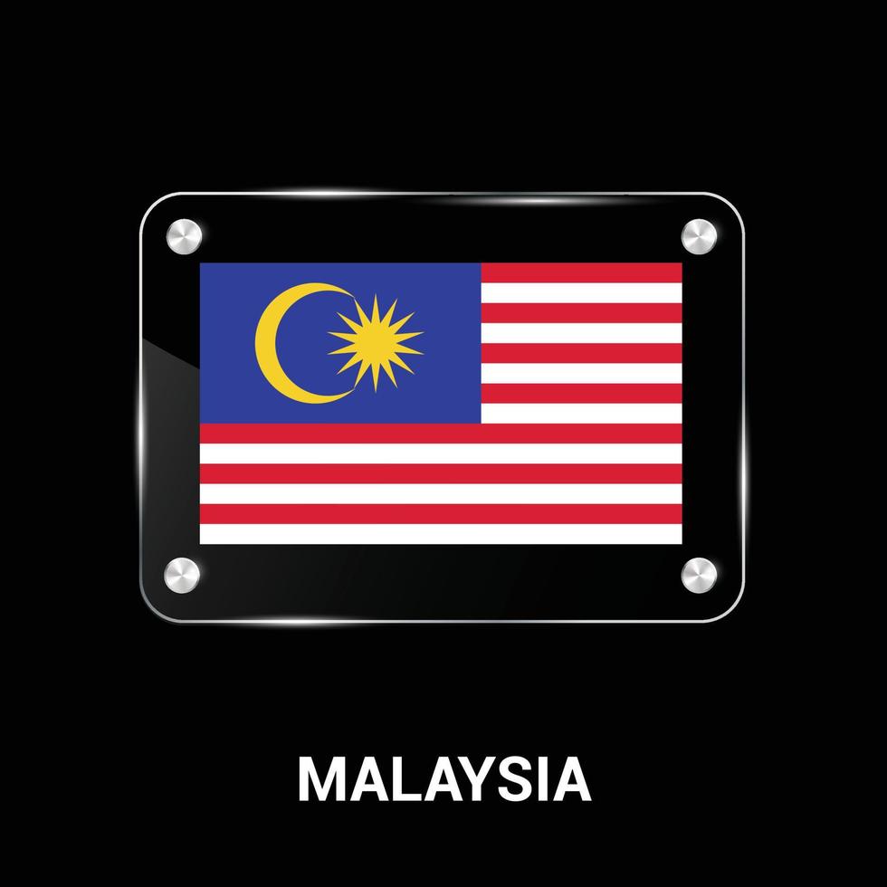 malaysia flaggor design vektor