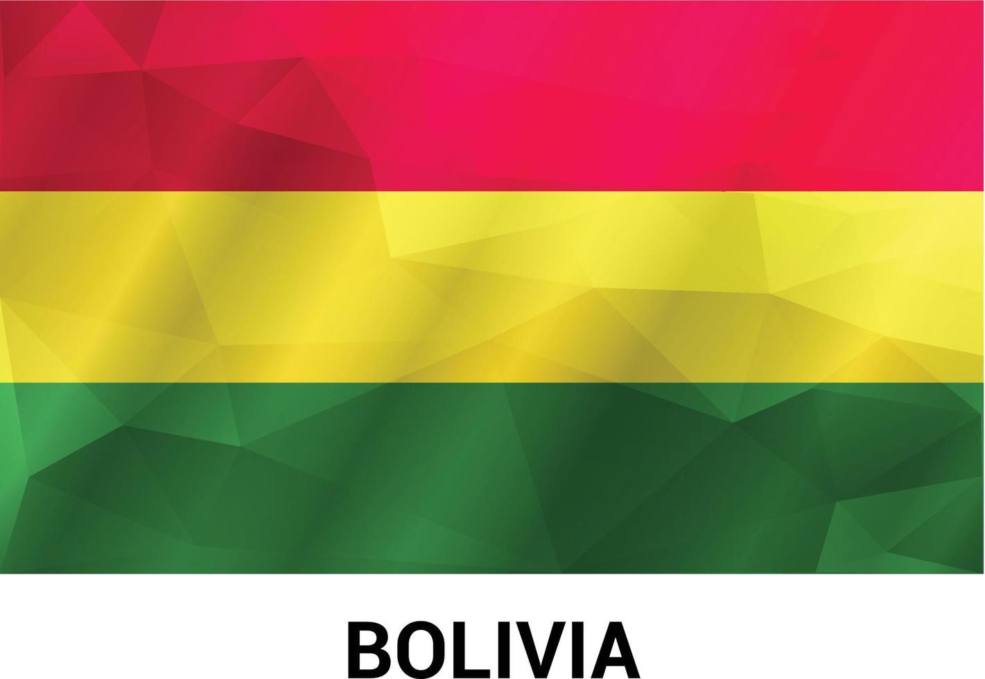 bolivien flag design vektor
