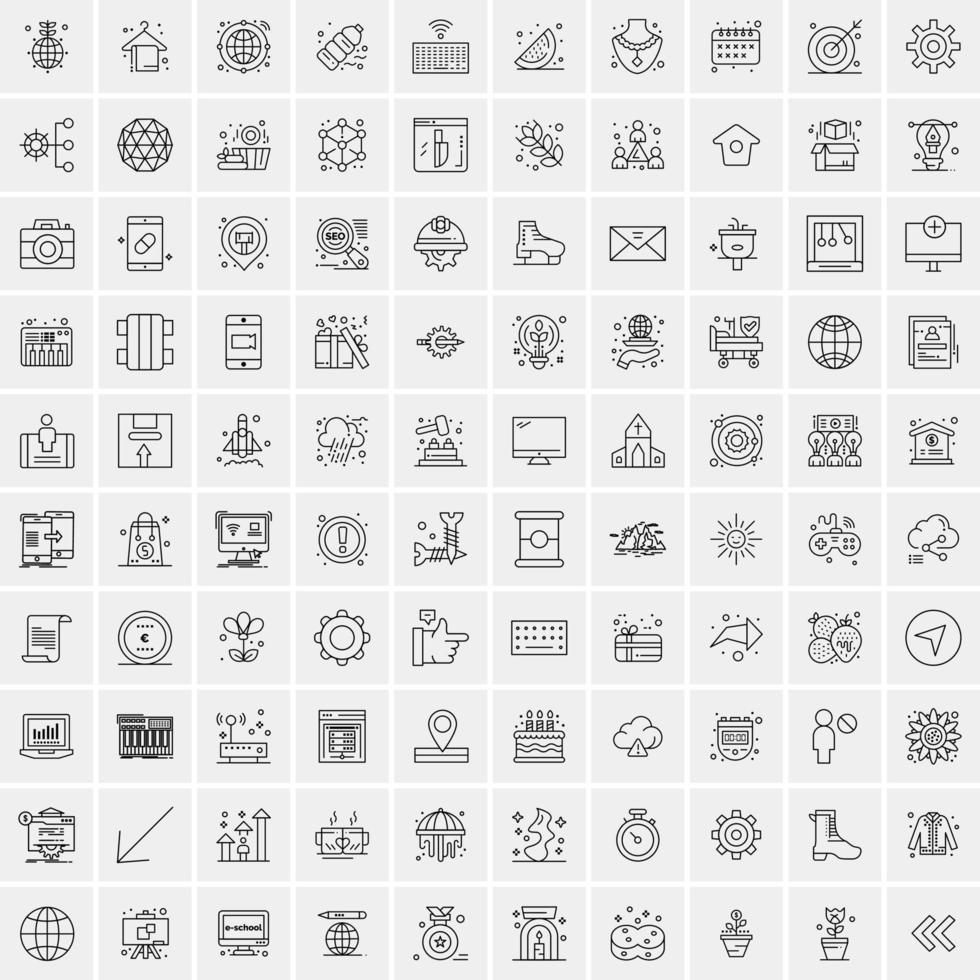 25 universelle Business-Icons Vektor kreative Icon-Illustration zur Verwendung in Web- und mobilen verwandten Projekten