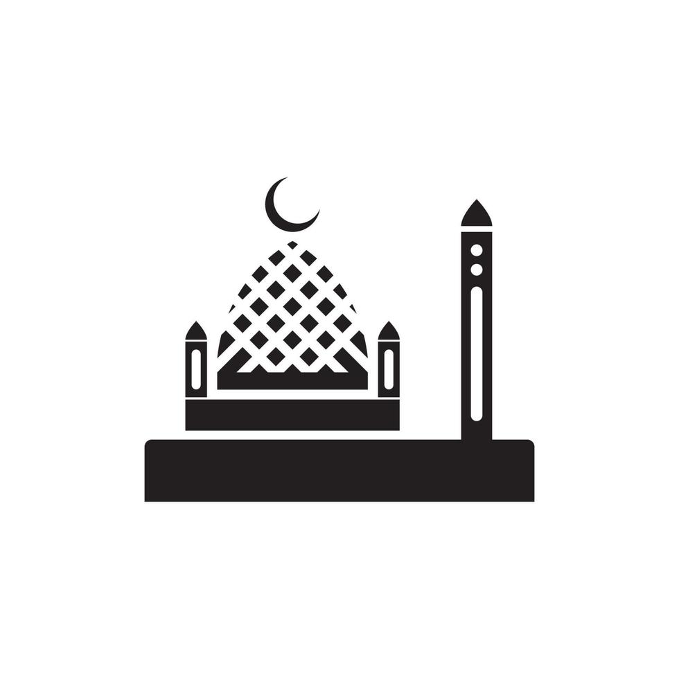 islamic symbol och logotyp vektor