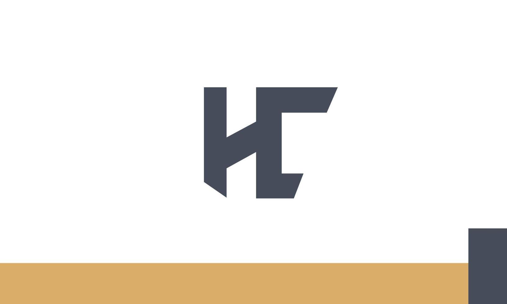 alfabetet bokstäver initialer monogram logotyp hc, ch, h och c vektor