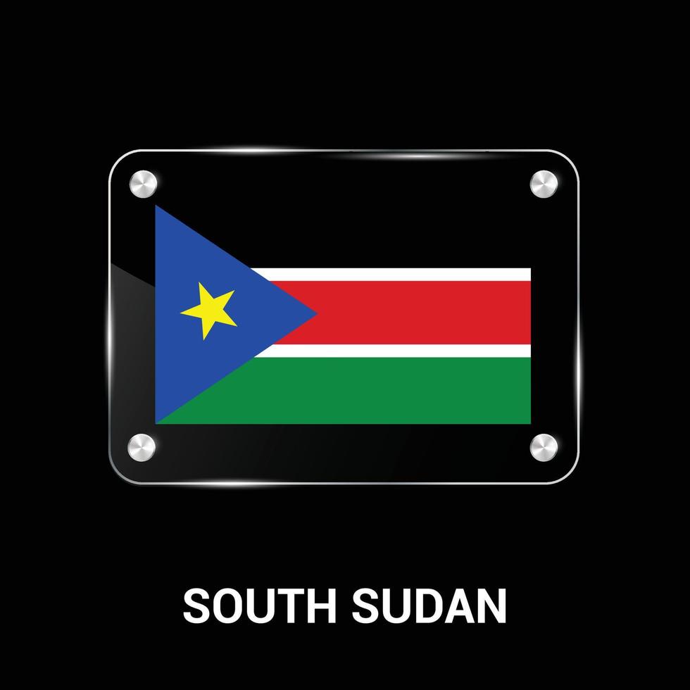 söder afrika flagga design vektor