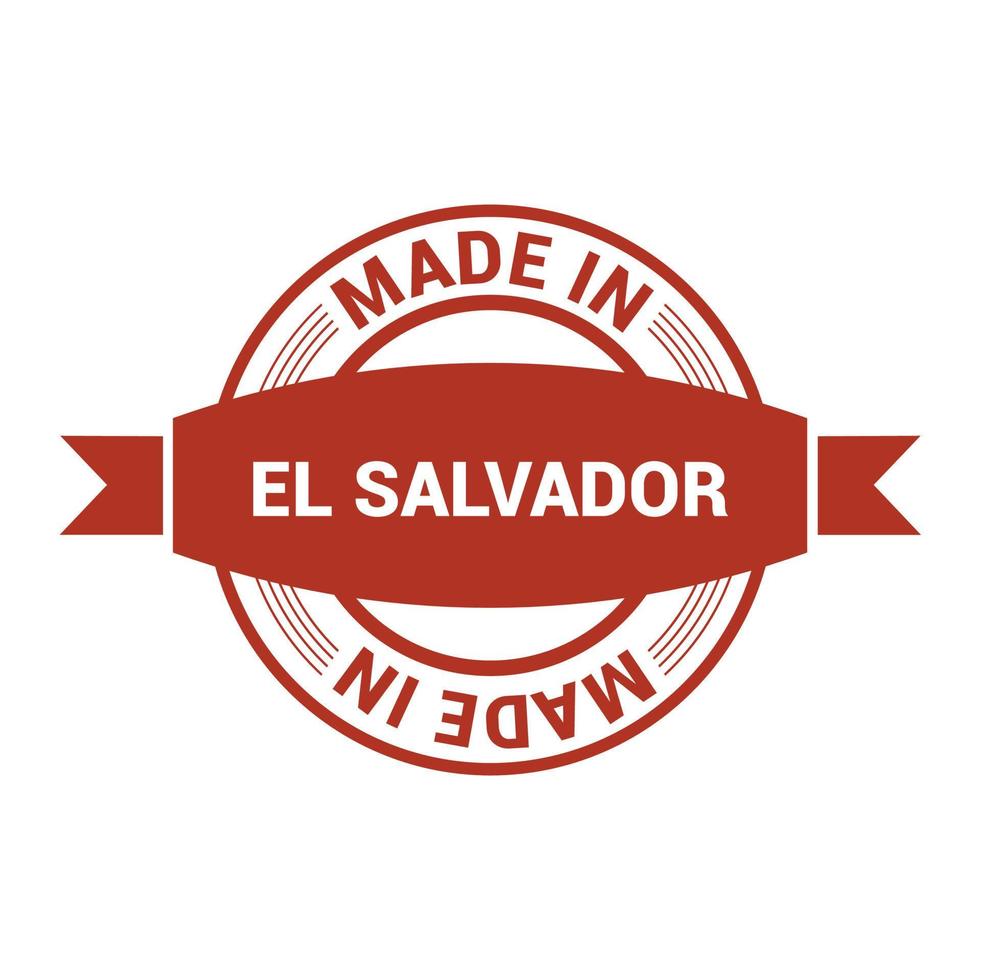 El Salvador Stempel Design Vektor