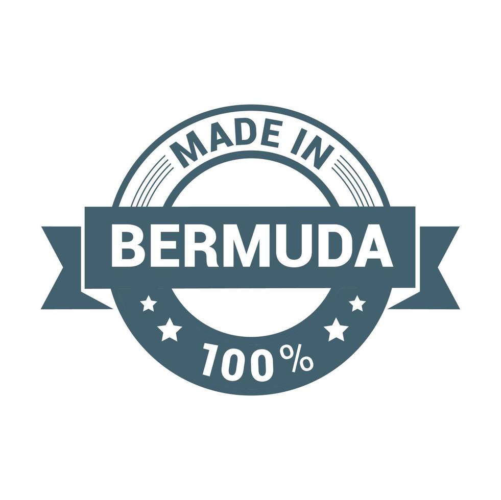 bermuda stämpel design vektor