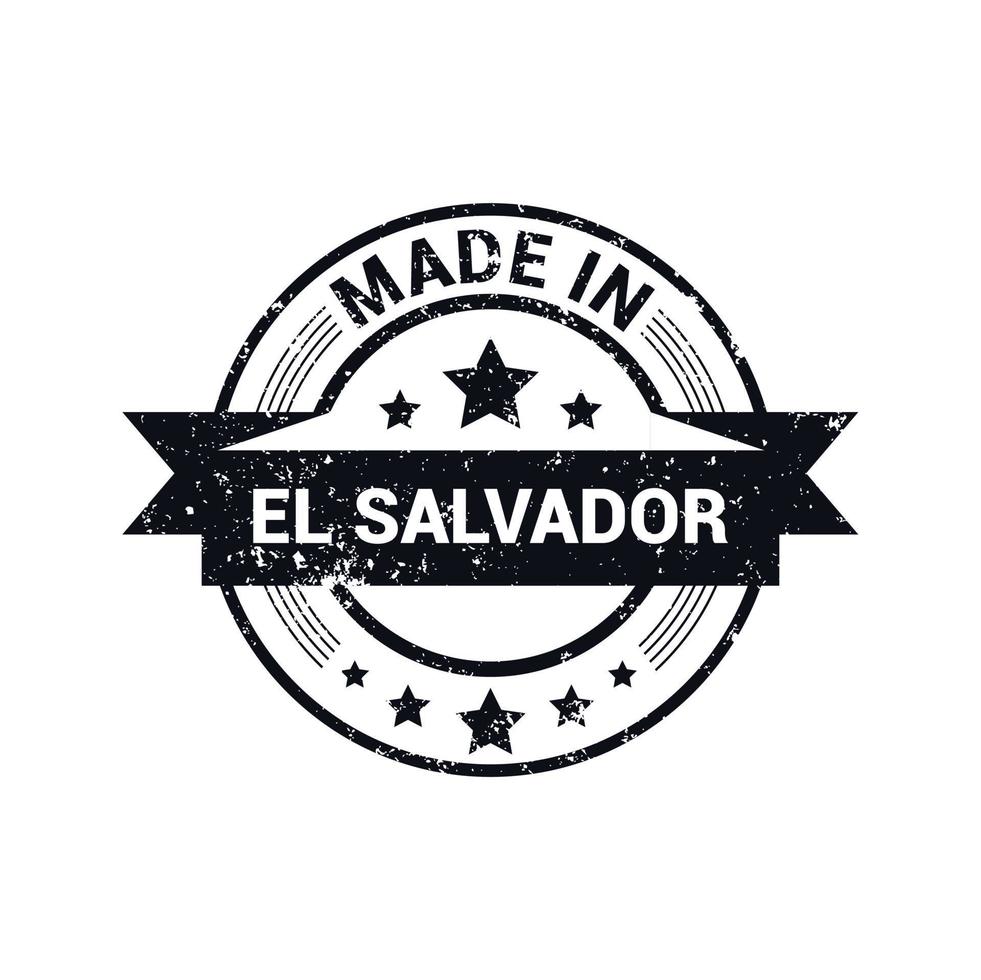 el salvador stämpel design vektor