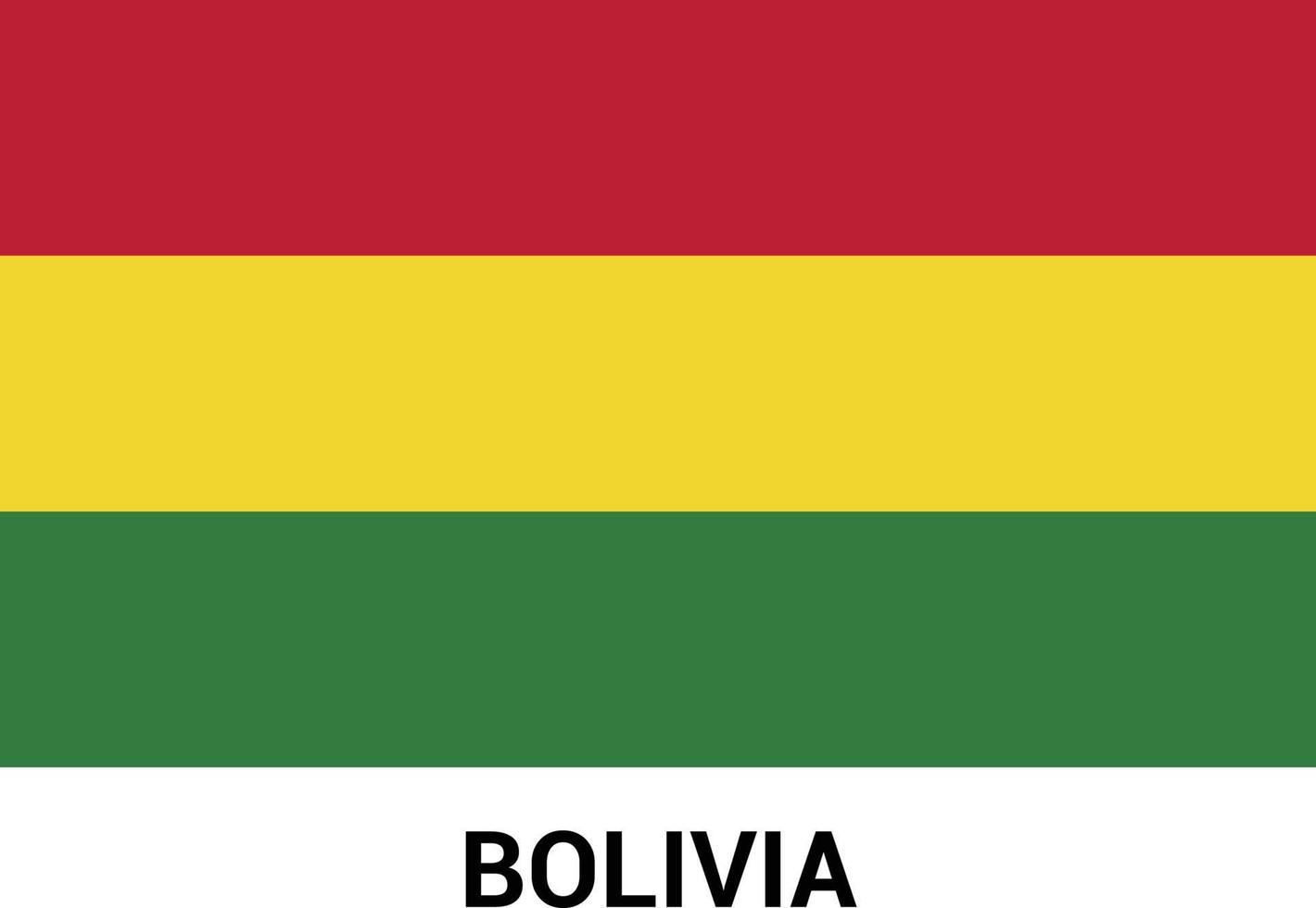 bolivien flag design vektor