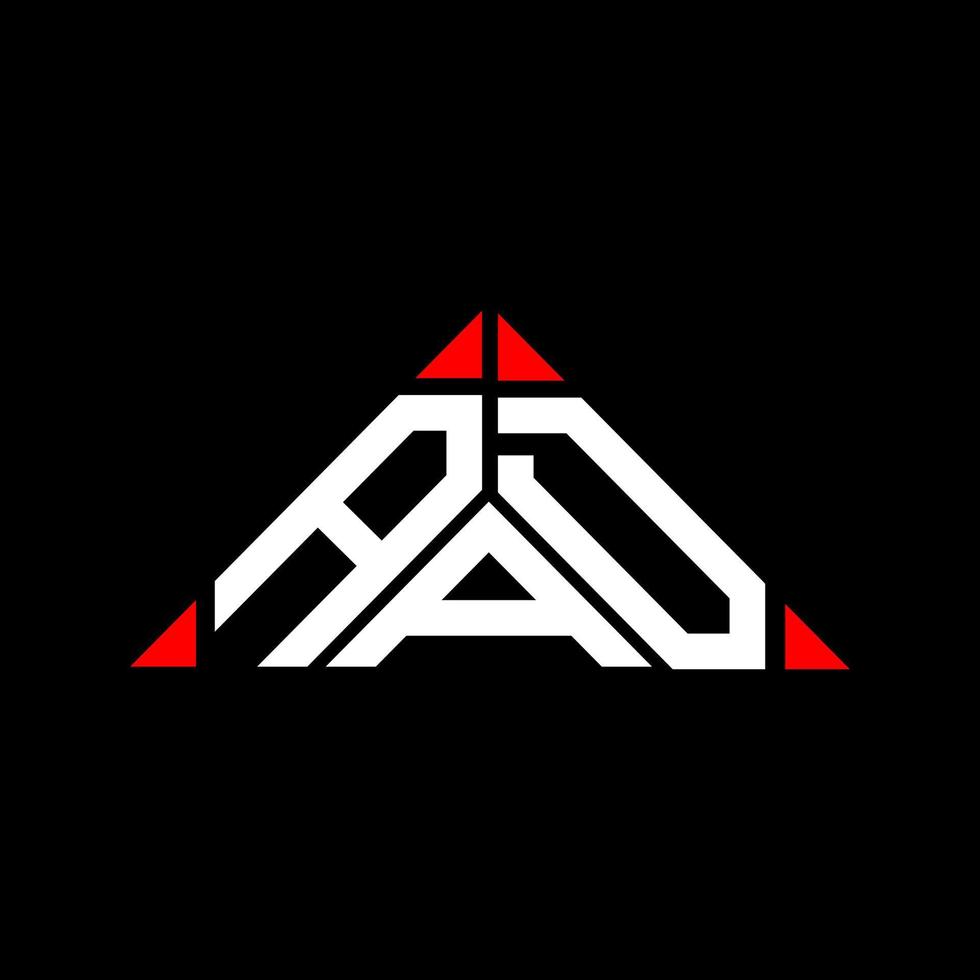 aad brev logotyp kreativ design med vektor grafisk, aad enkel och modern logotyp i triangel form.