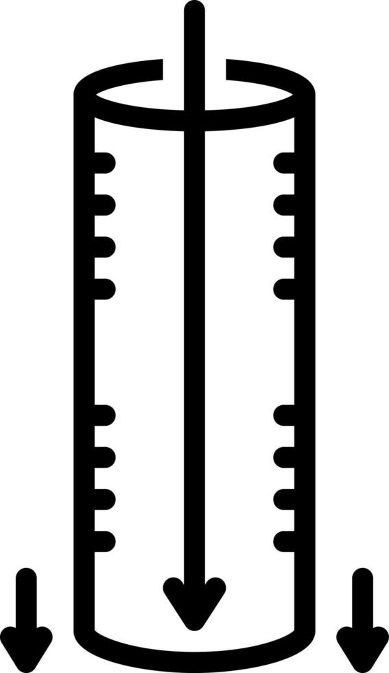 Liniensymbol für tief vektor