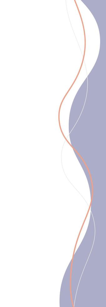 estetisk Vinka gräns vektor illustration