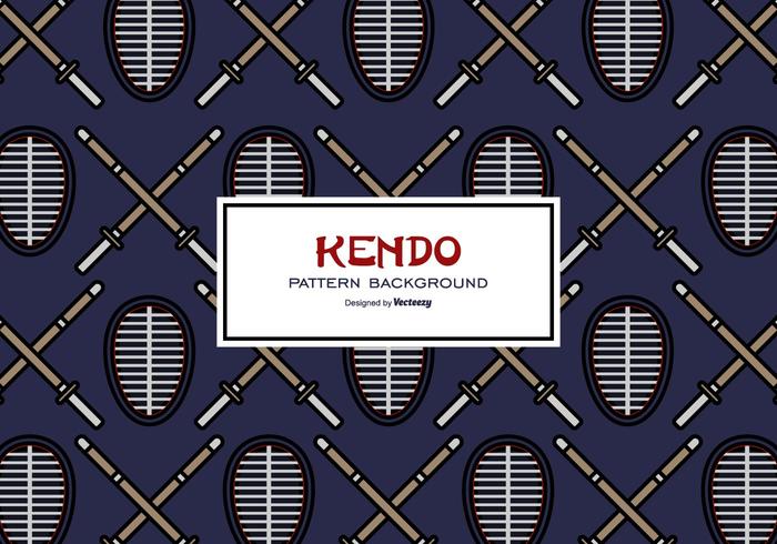 Kendo Hintergrund vektor