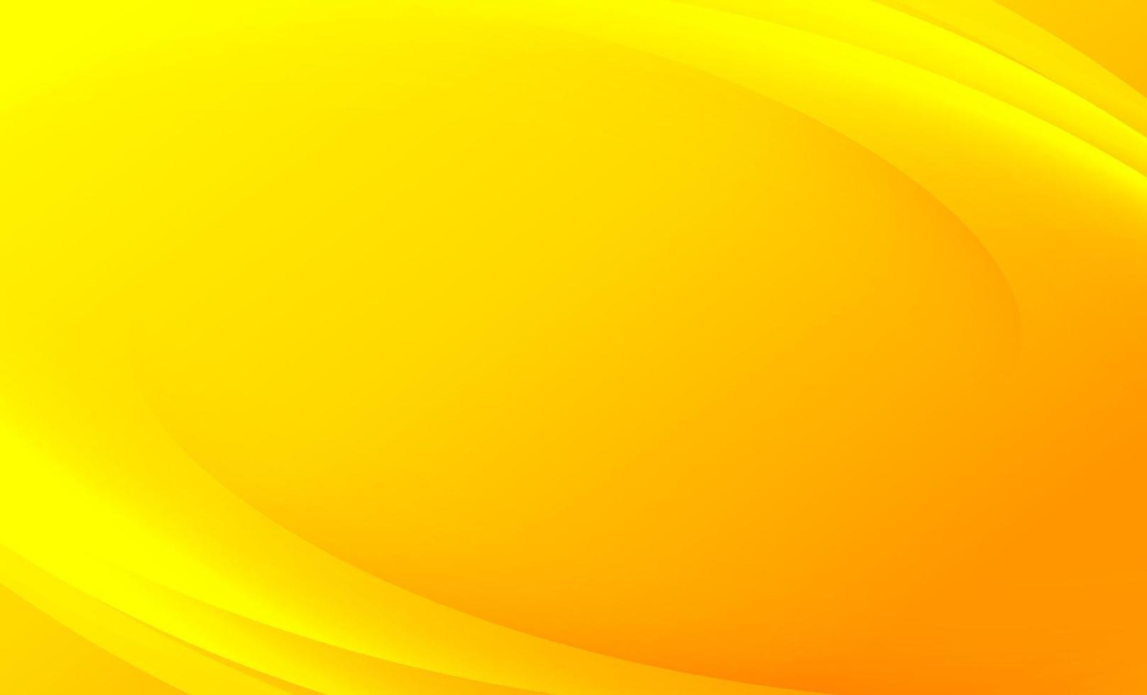 leuchtend gelber, eleganter, gewellter Hintergrund vektor