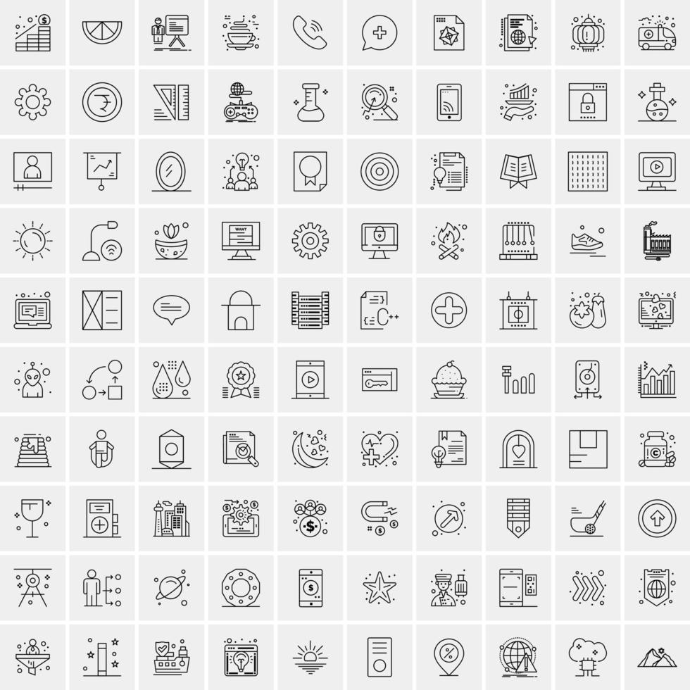 25 universelle Business-Icons Vektor kreative Icon-Illustration zur Verwendung in Web- und mobilen verwandten Projekten