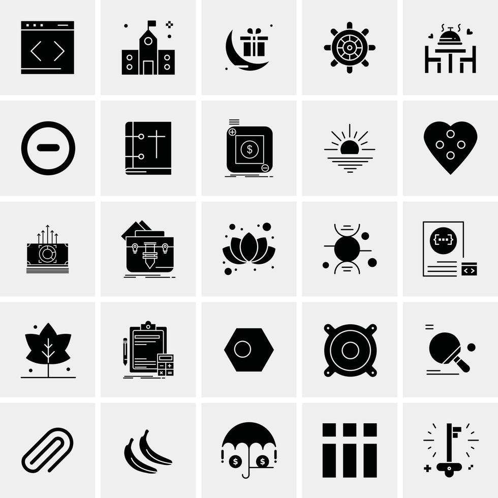 16 universelle Business-Icons Vektor kreative Icon-Illustration zur Verwendung im Web und in mobilen Projekten