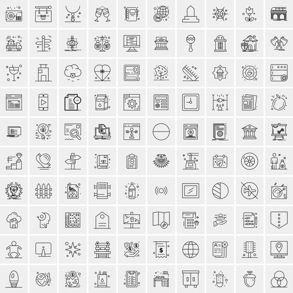 16 universelle Business-Icons Vektor kreative Icon-Illustration zur Verwendung im Web und in mobilen Projekten