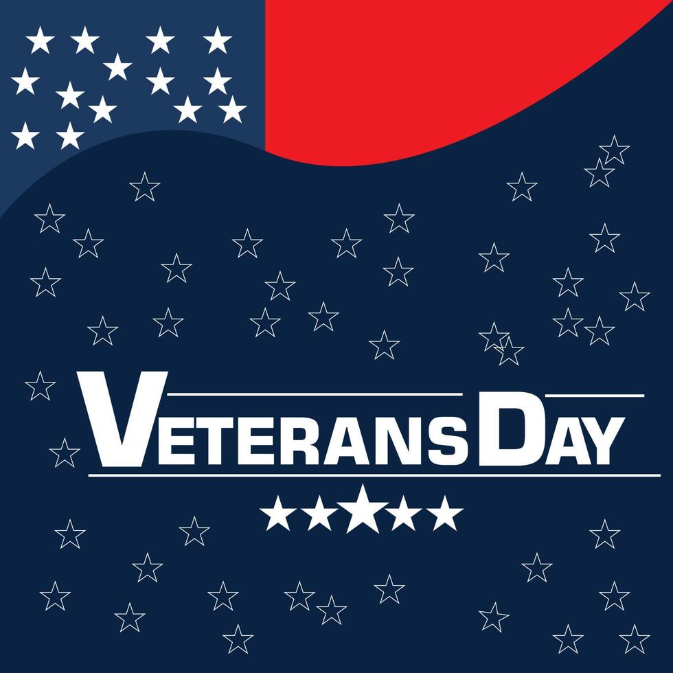 veterans day background.veterans day, 11. november, zu ehren aller, die gedient haben, poster. vektor