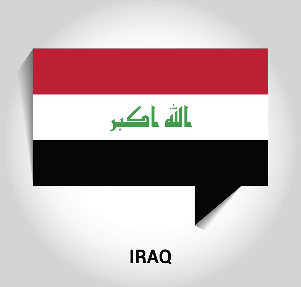 irak-unabhängigkeitstag-designvektor vektor