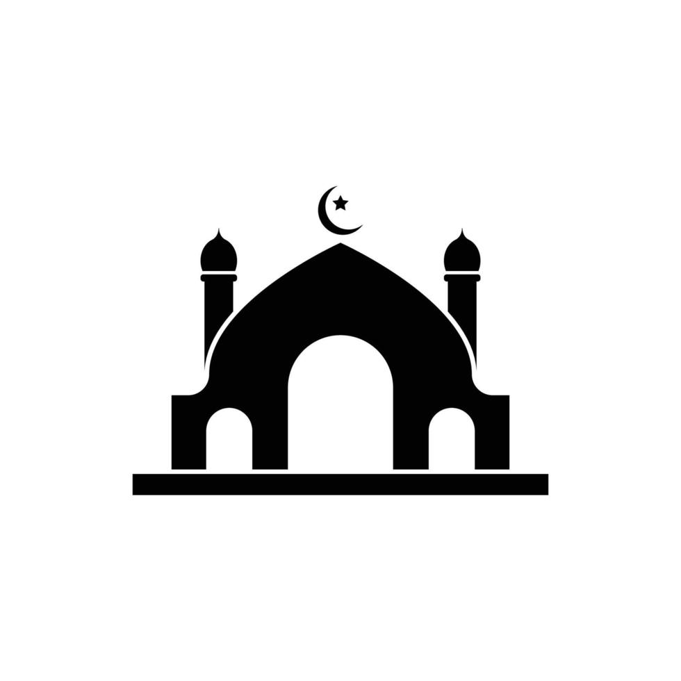 islamisches symbol und logo vektor