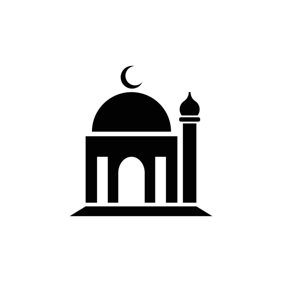 islamisches symbol und logo vektor