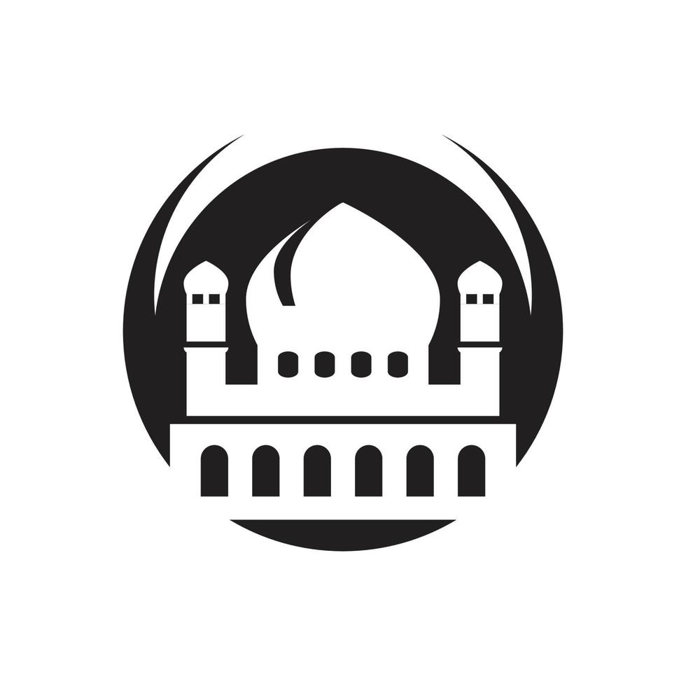 islamisches symbol und logo vektor