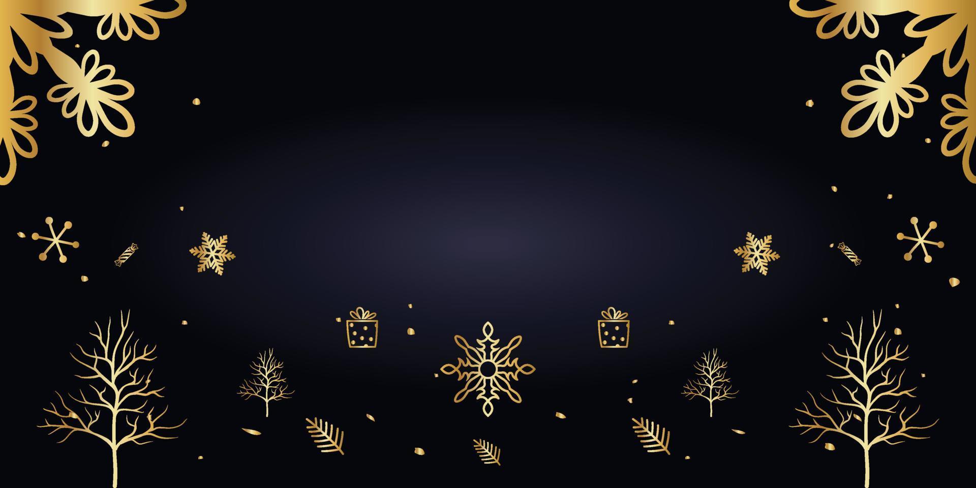 Hintergrunddesign der frohen Weihnachten und des guten Rutsch ins Neue Jahr. abstrakte Kunsttapete, Kopfzeilen, Poster, Karten, Website, Vektorillustration. vektor