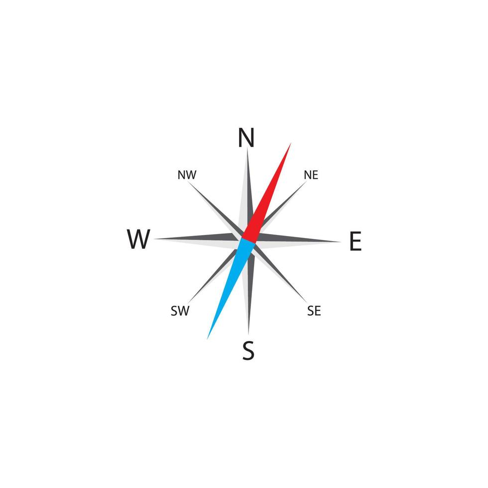Kompass-Logo-Illustration vektor