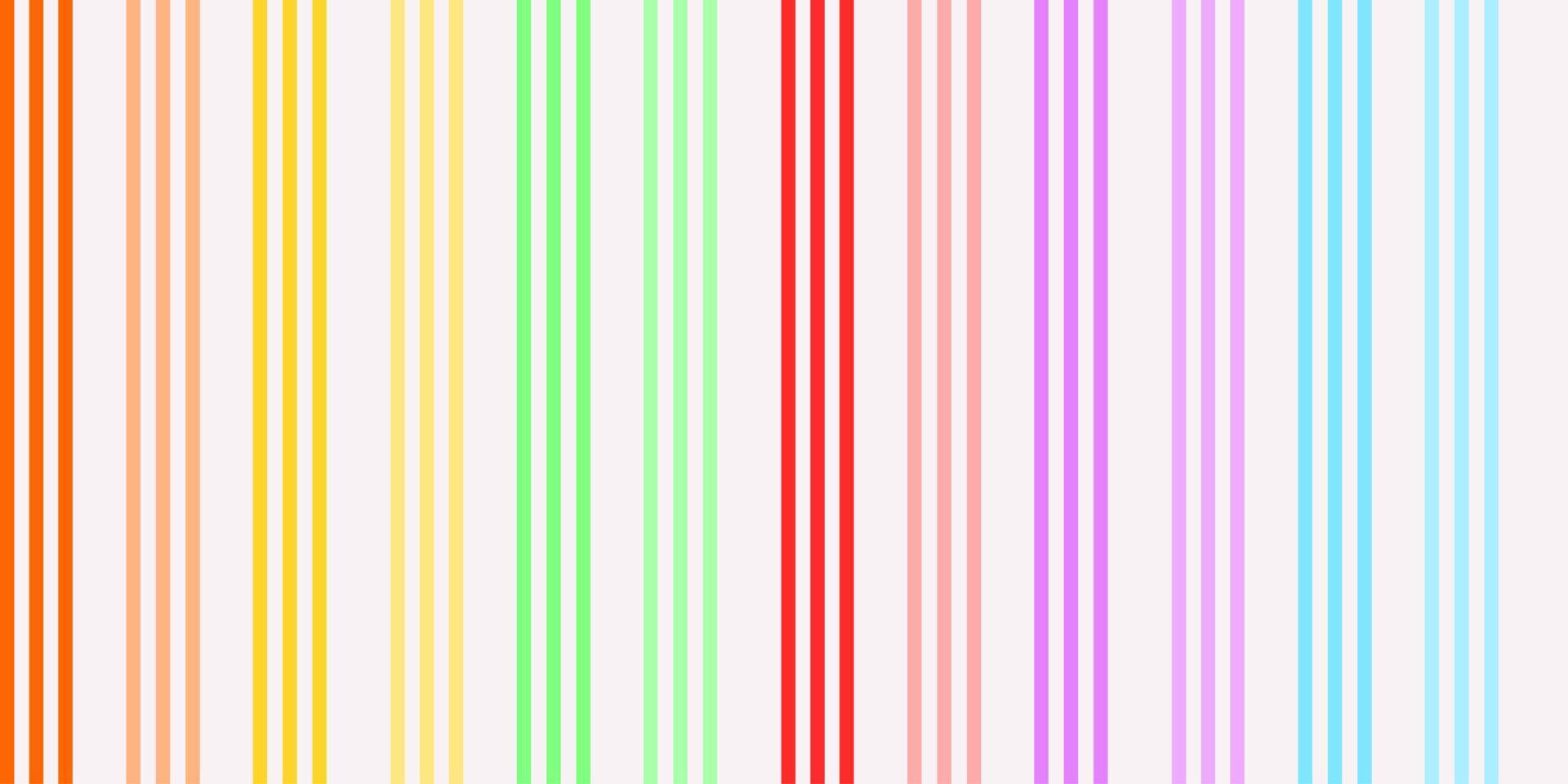Regenbogenfarbe von vertikalen Streifen, abstrakter Hintergrund. nahtloses Musterdesign. Papier, Stoff, Stoff, Kleid, Serviette, Decke, Bettdruck, Geschenk, Verpackung. egal, alternativ, lgbtq, kindisch, spielplatz. vektor