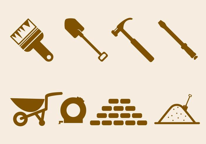 Gratis Masonry Vector Icon