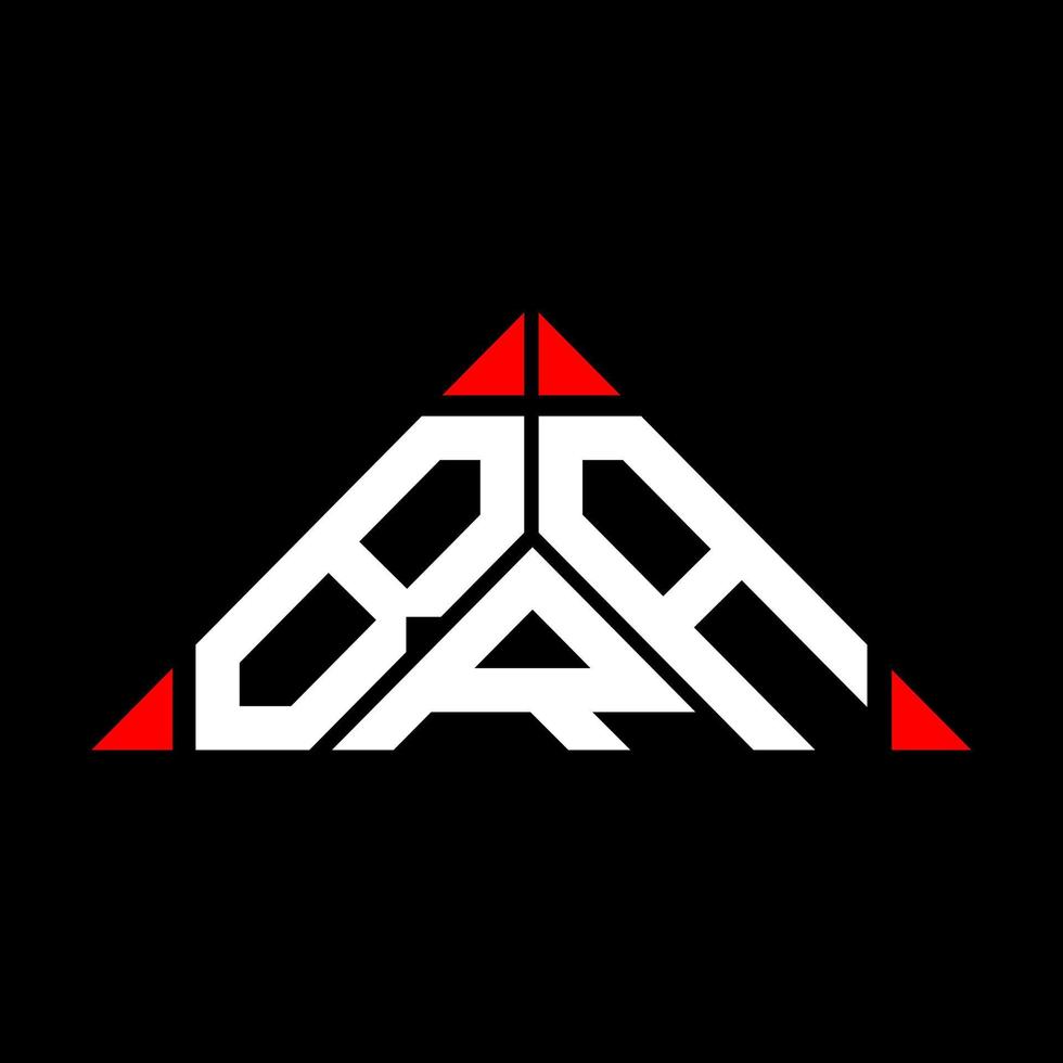 BH-Buchstaben-Logo kreatives Design mit Vektorgrafik, BH-einfaches und modernes Logo in Dreiecksform. vektor