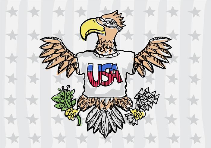 Gratis platt Presidential Seal Vector Design