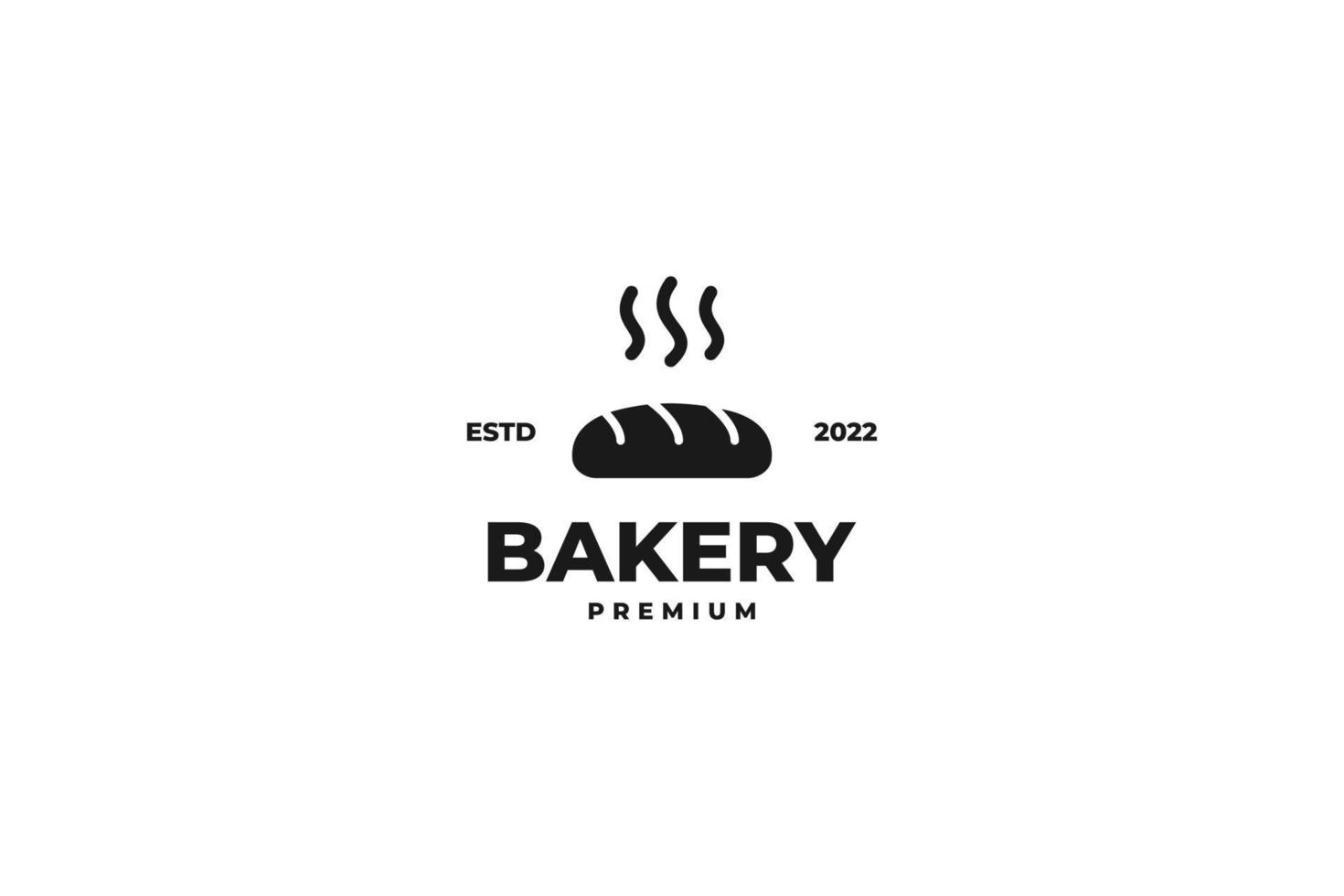 Brotlogo für Bäckereidesign-Vektorillustration vektor