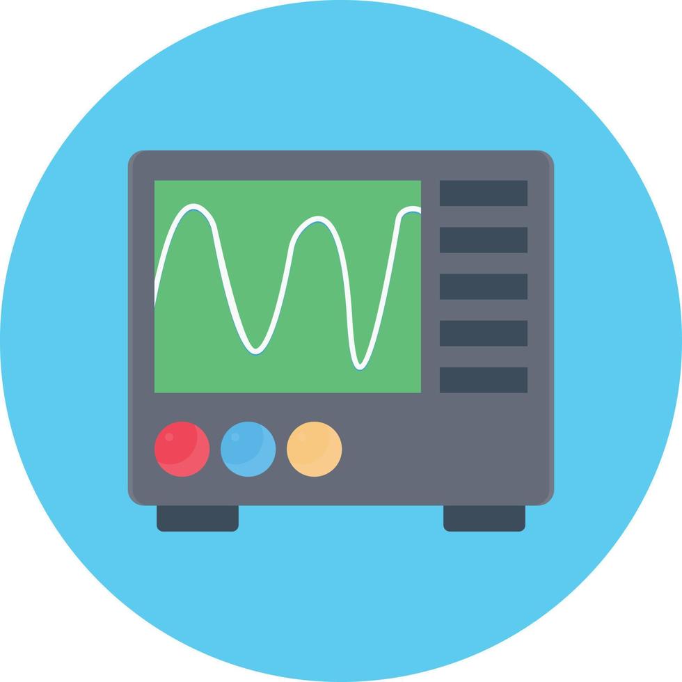 Pulse-Bildschirmvektorillustration auf einem Hintergrund. Premium-Qualitätssymbole. Vektorsymbole für Konzept und Grafikdesign. vektor