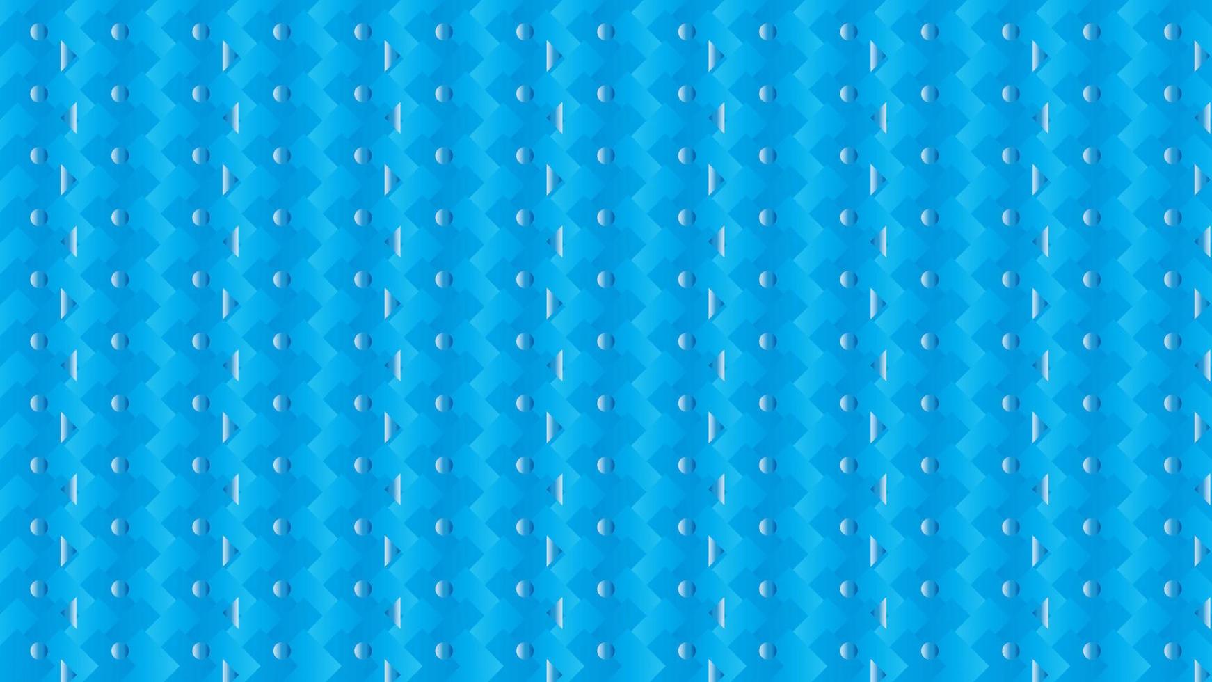 abstrakter Hintergrund aus kleinen Punkten und Dreieck auf blauem Hintergrund, blauer Hintergrund mit Punkten und Dreiecksmuster vektor