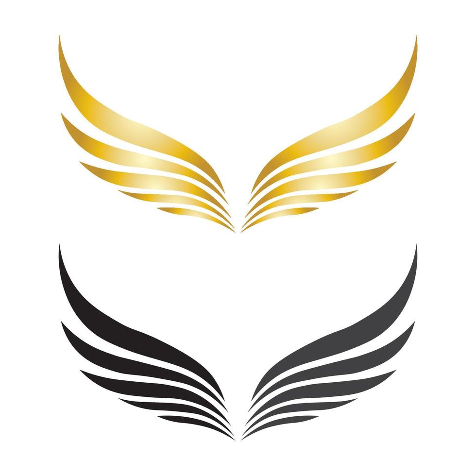 Falke Adler Vogel Logo Vorlage Vektor-Symbol vektor