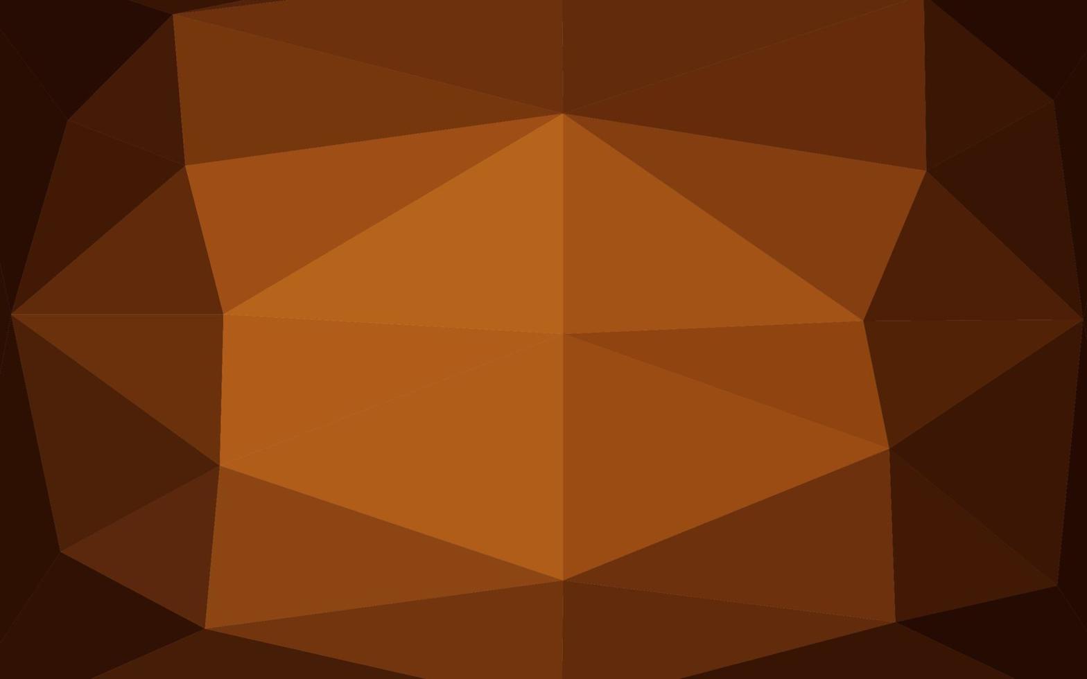 mörk orange vektor abstrakt polygonal textur.