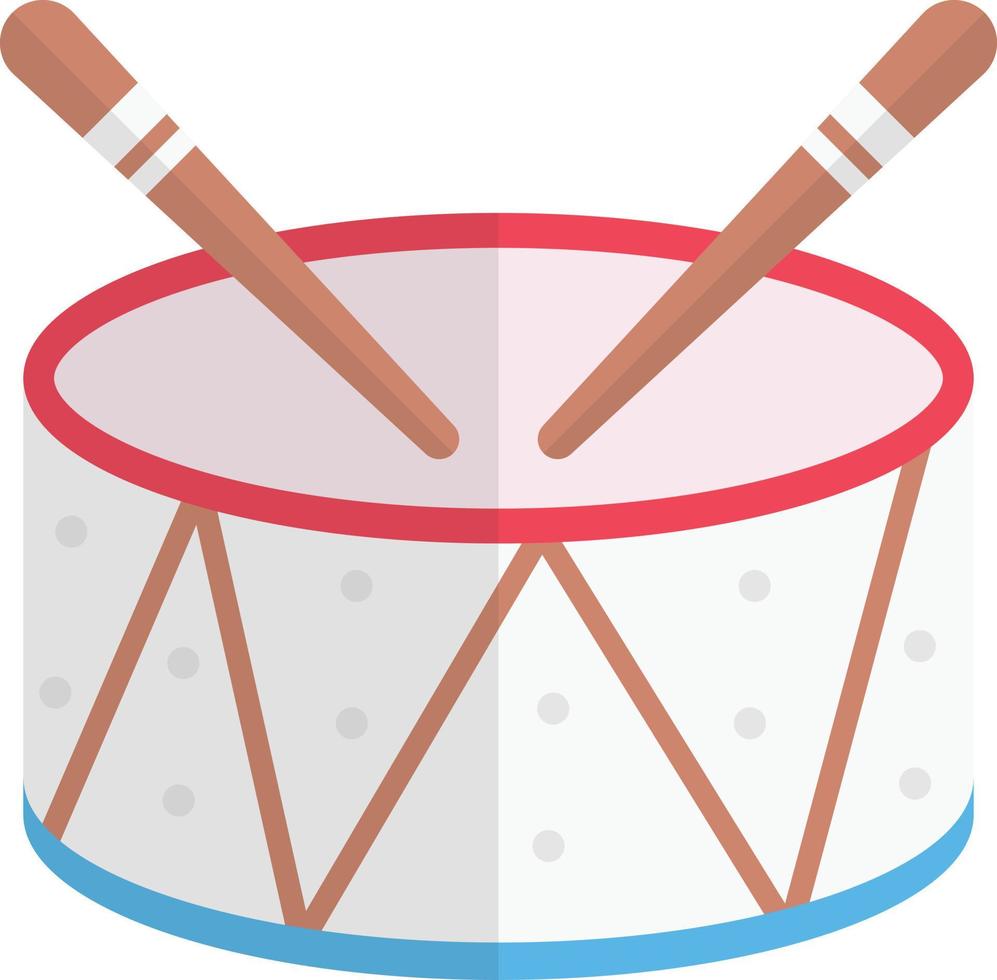 Drumstick-Vektorillustration auf einem Hintergrund. Premium-Qualitätssymbole. Vektorsymbole für Konzept und Grafikdesign. vektor
