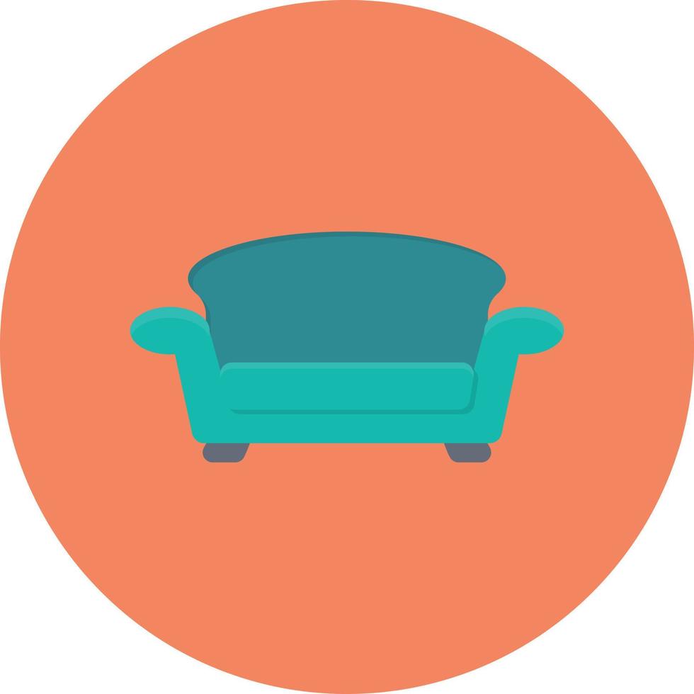 soffa vektorillustration på en bakgrund. premium kvalitet symbols.vector ikoner för koncept och grafisk design. vektor
