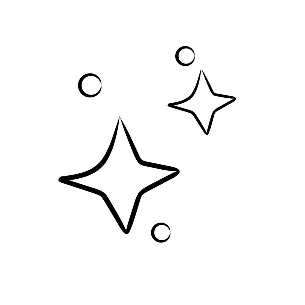 saubere Symbolikonen-Vektorillustration auf weißem Hintergrund vektor