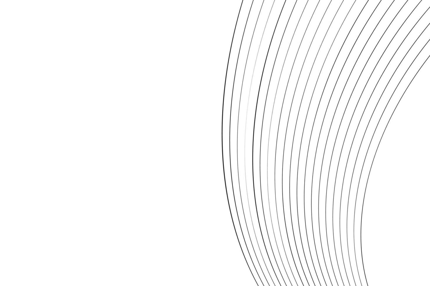 abstrakte Linie Welle weißen Hintergrund. abstrakter Hintergrund der modernen Wellenlinie vektor