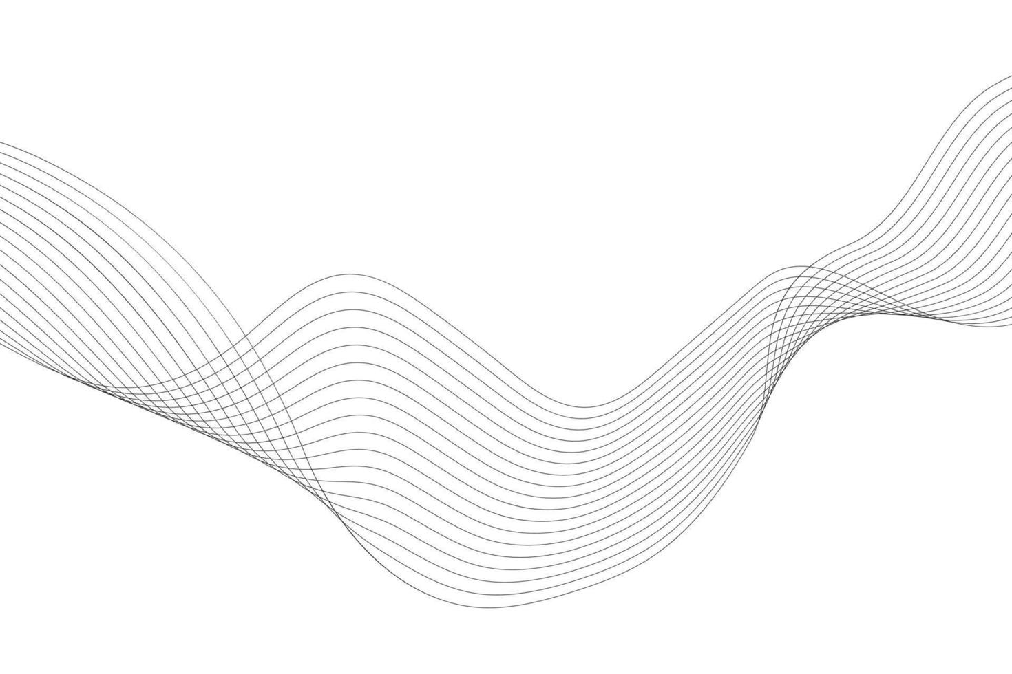 moderne bunte Wellenlinie Hintergrunddesign. abstrakter hintergrund der weißen wellenkurve für geschäft, zielseite, flyer und website vektor
