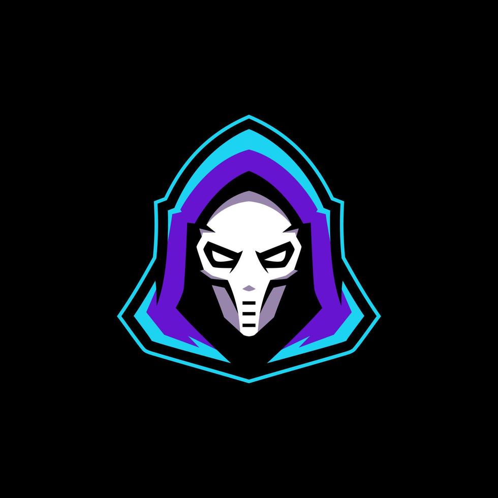 mask esports logotyp mallar vektor