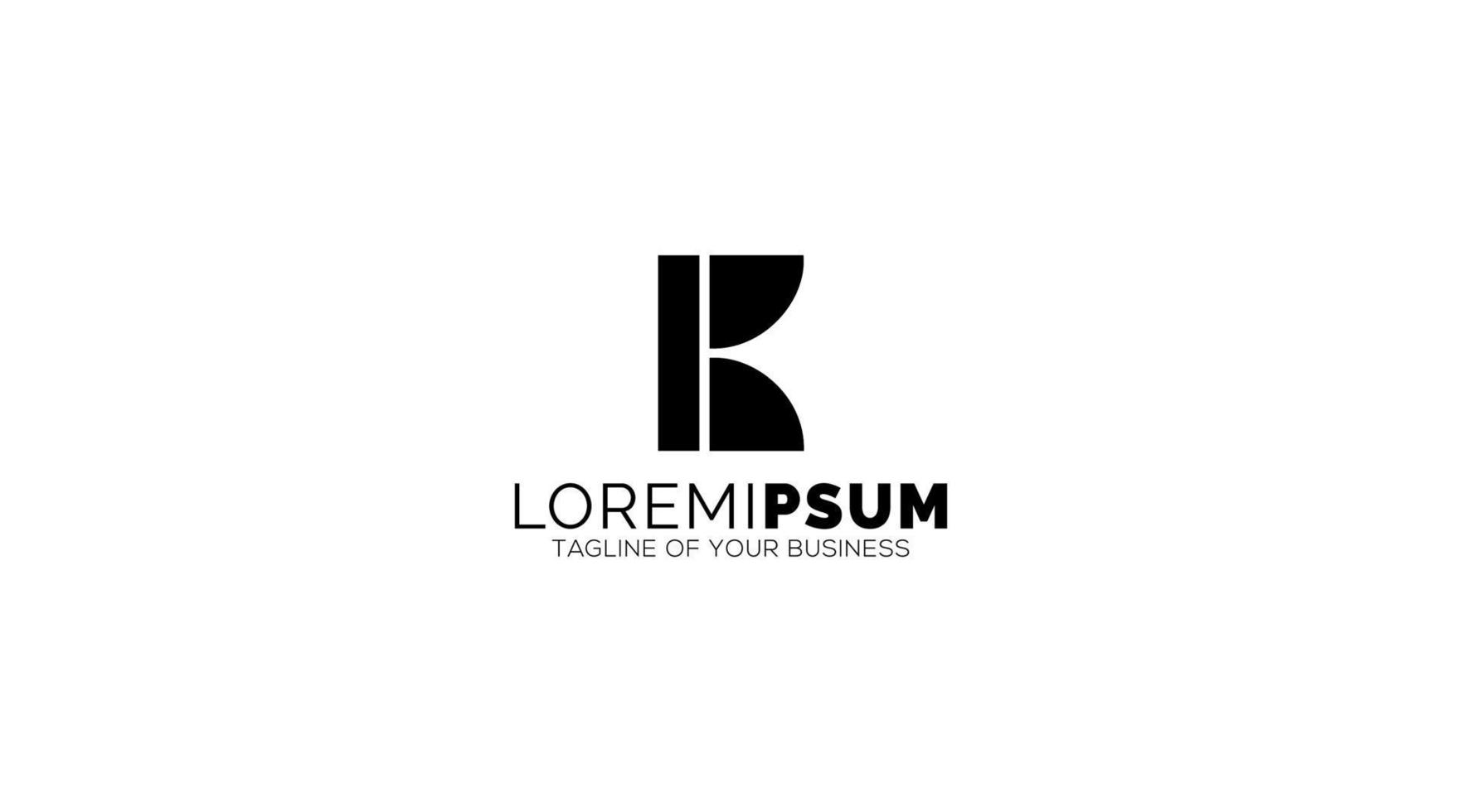 brev k logotyp ikon design mall element. vektor Färg tecken.