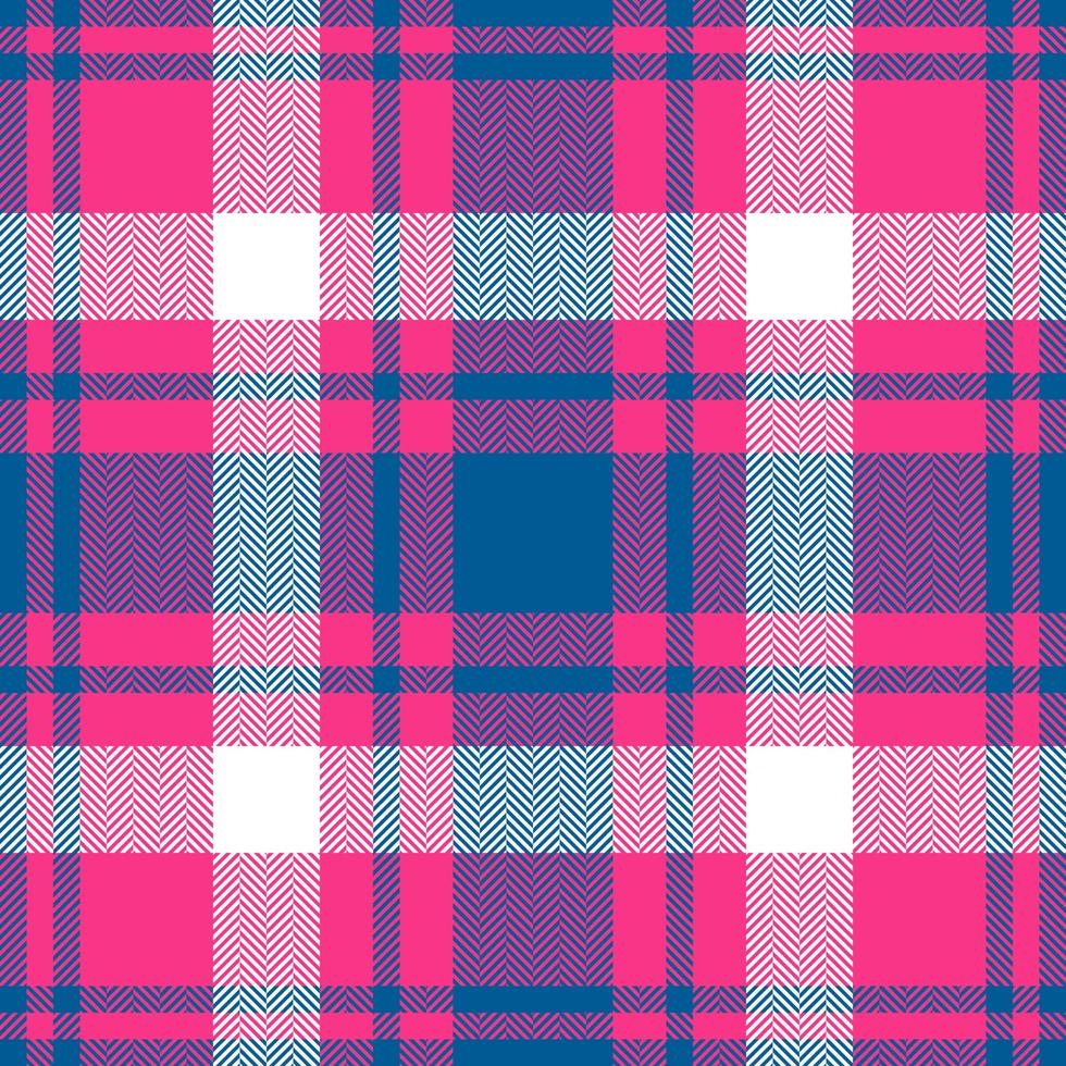 pläd kolla upp mönster. sömlös tyg textur. tartan textil- skriva ut. vektor